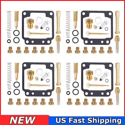 4 Pack For Yamaha XJ650 XJ700 XJ750 Maxim Seca 80-86 Carburetor Carb Rebuild Kit