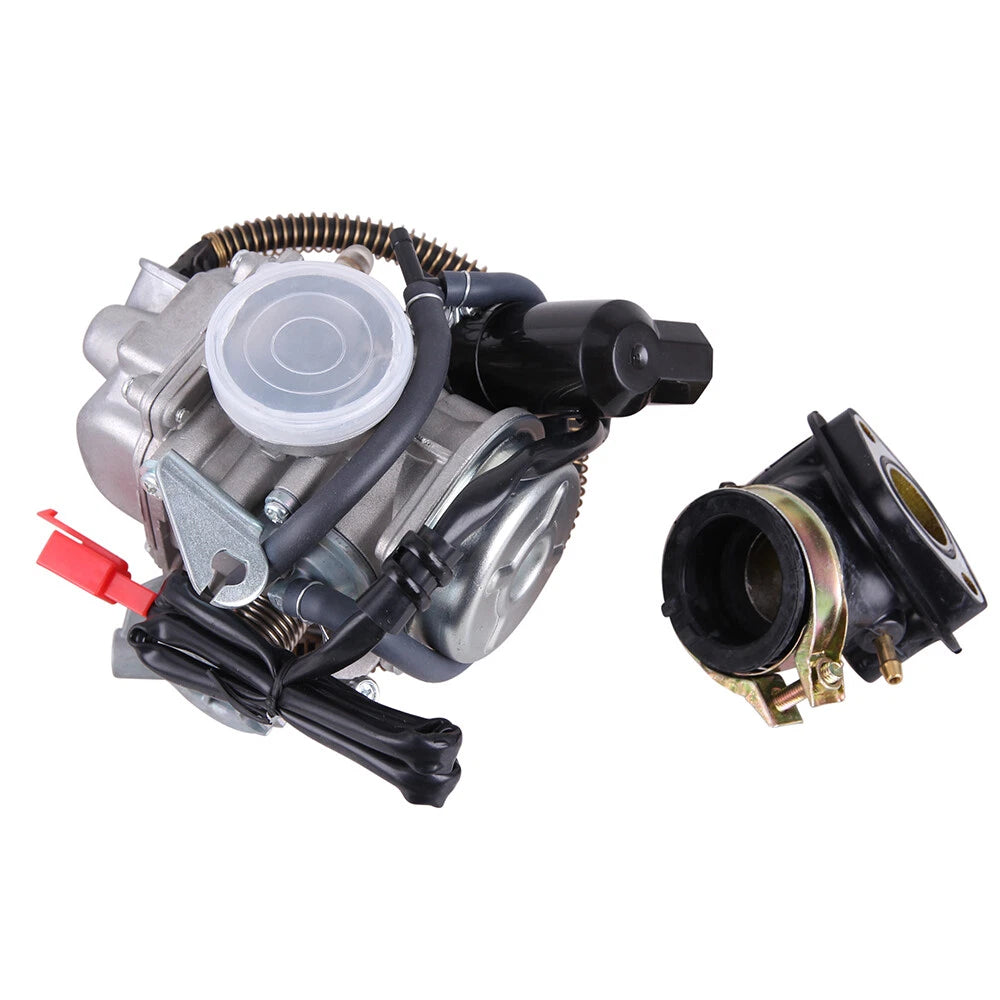 PD24J Carburetor for 4- Stroke GY6 125cc 150cc 152QMI 157QMJ Engine 24mm ATV
