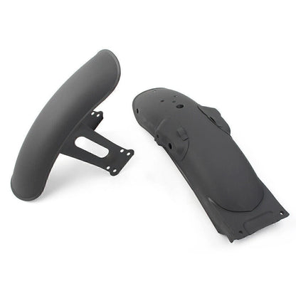 For Cafe Racer Retro CG125 Front & Rear Fender Mudguard Cover Metal Motor Black