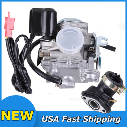 Performance Carburetor Carb Moped Scooter For 50cc 49cc Gy6 Motorcycle 18mm ATV