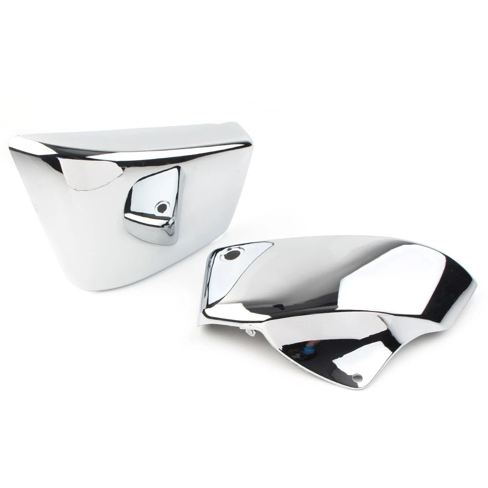 ABS Side Battery Cover Chrome For Honda Shadow VT1100 ACE Aero Sabre 1999-08 US