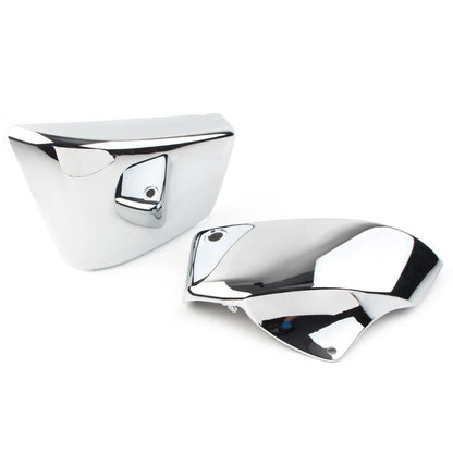 ABS Side Battery Cover Chrome For Honda Shadow VT1100 ACE Aero Sabre 1999-08 US