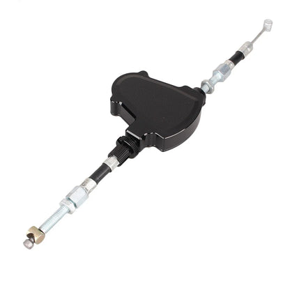 Aluminum Stunt Clutch Pull Cable Lever Easy System Fit For Honda Kawasaki Black