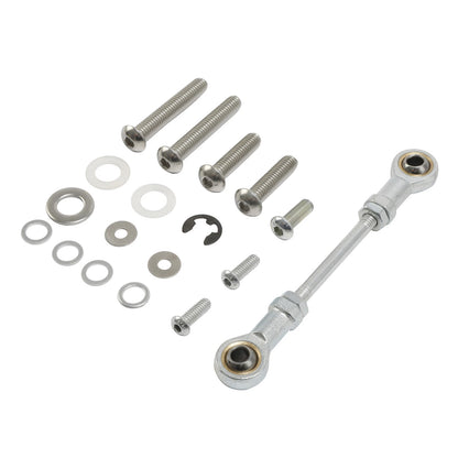 Mid Controls Shift & Brake Side Kit Fit For Harley FLSB FXFB FXFBS 2018-Up Black