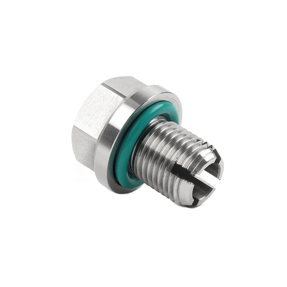 US 1/2"x20 Oil Drain Plug Self-tapping Piggyback Stainless Steel Repair Kit