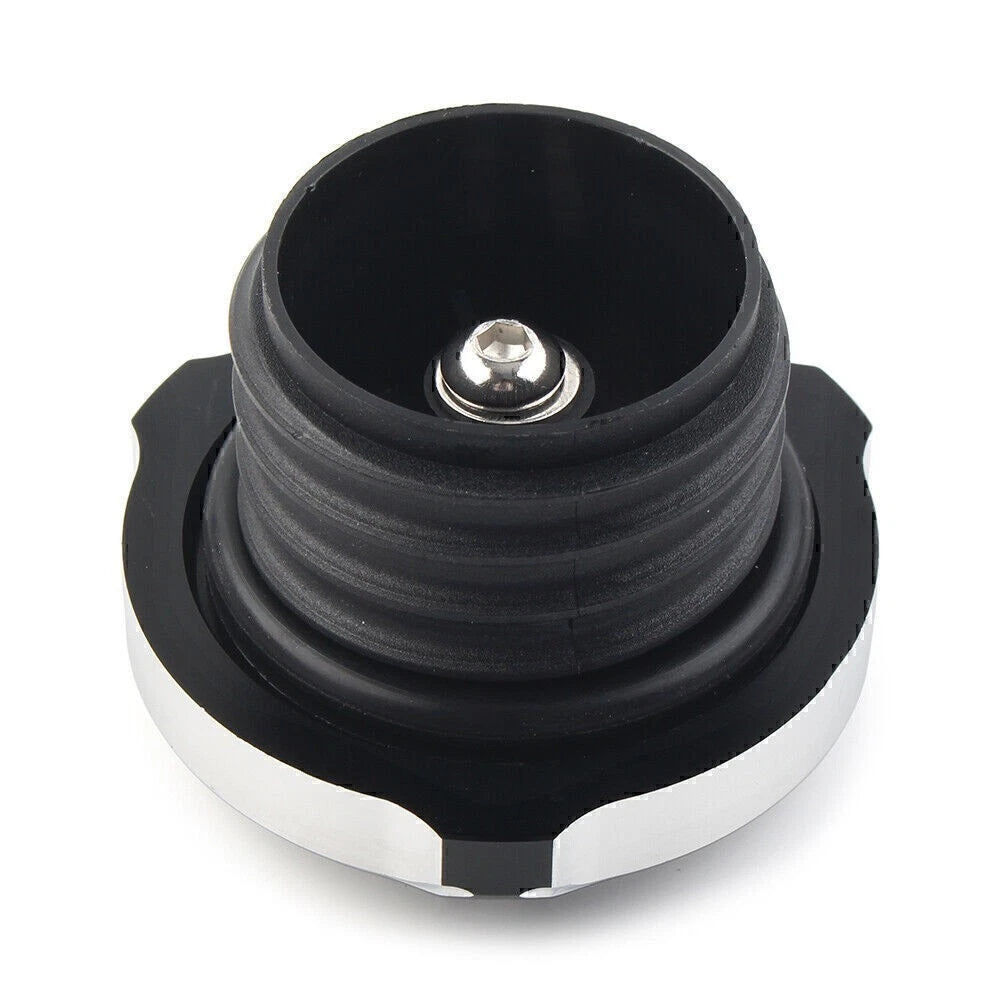 Fuel Gas Tank Cap Cover Fit For Harley Sportster Touring Softail Dyna 1992-2017