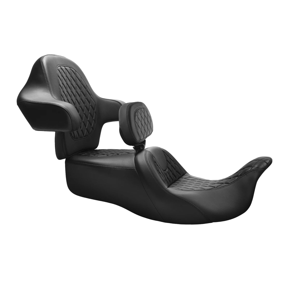 Driver Passenger Seat & Backrest Fit For Harley Touring Road Glide King 14-23 22