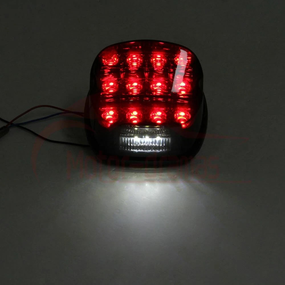 LED Tail Light Smoke Lens Brake Rear Lamp Fit for Harley Softail Touring 1999-19