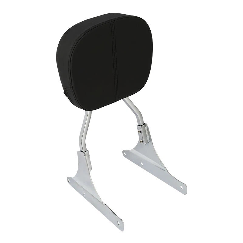 Chrome Low Backrest Sissy Bar Fit For Harley Softail FLST FLSTC FLSTNSE 84-17 US