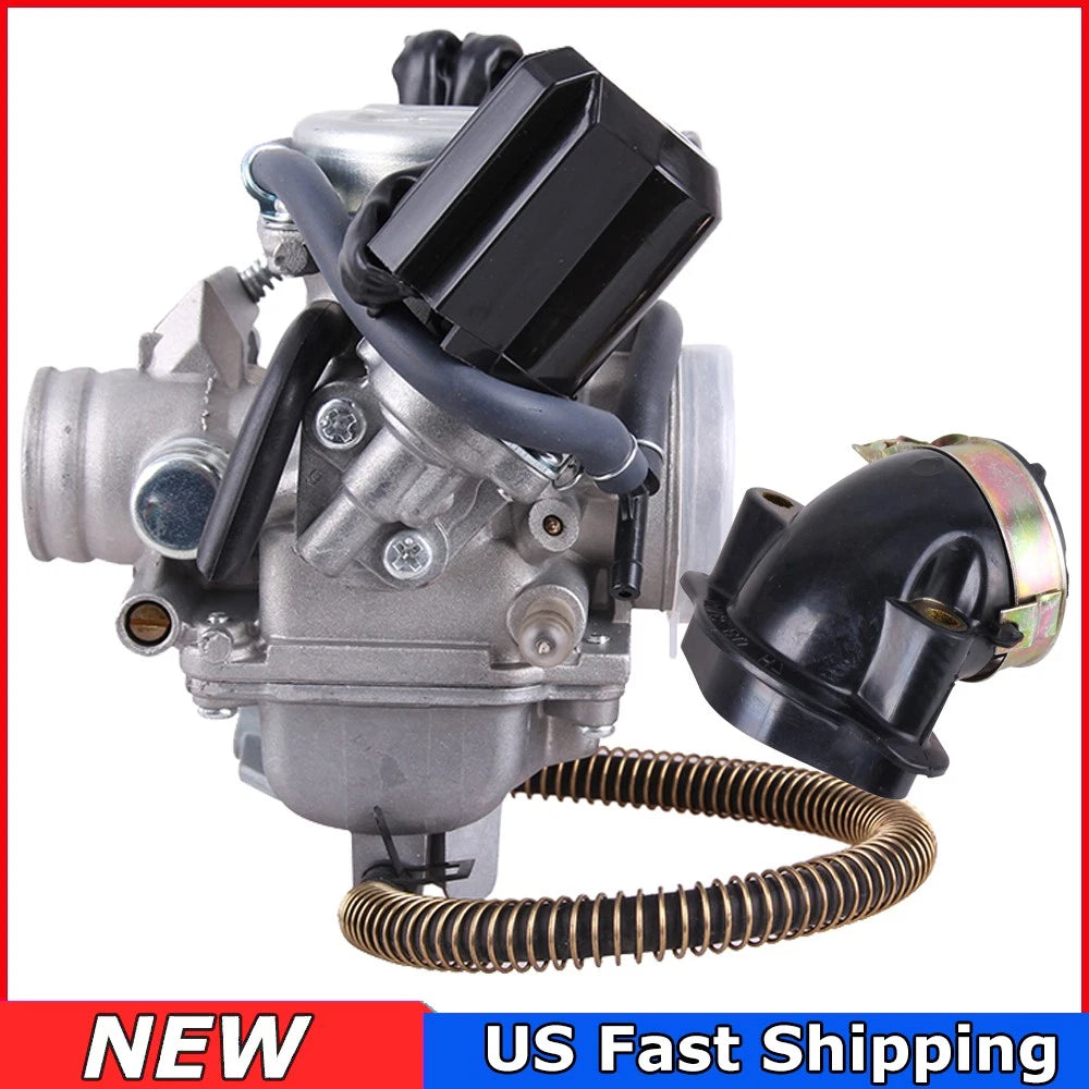 Carburetor FOR Jonway Scooter Moped GY6 150cc 150c Carb TaoTao Bull 200 ATV 24mm