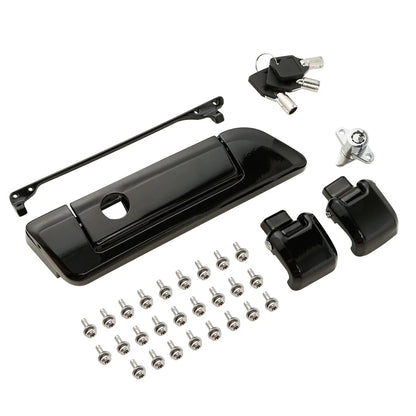 Black Trunk Lids Latches Fit For Harley Davidson Touring Electra Glide 2014-Up