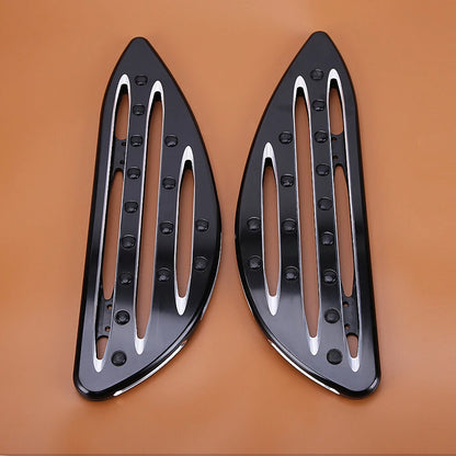 Driver Passenger Floorboards Foot Pegs Floor Boards Fit For Harley Electra Glide