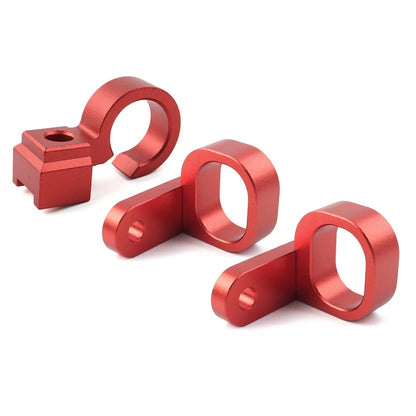 3PCS Front & Rear Brake Hose Line Clamp Fit For Suzuki DRZ400SM 2005-2024 Red