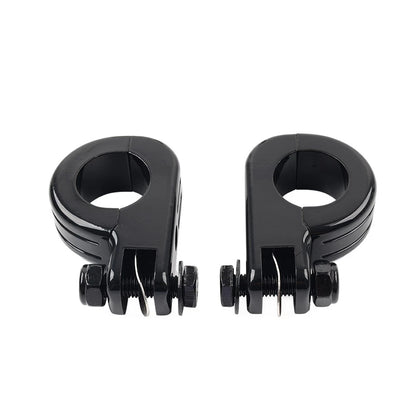 US Foot Peg Mount Clamp Bracket For Harley 1 1/4" Highway Engine Crash Bar