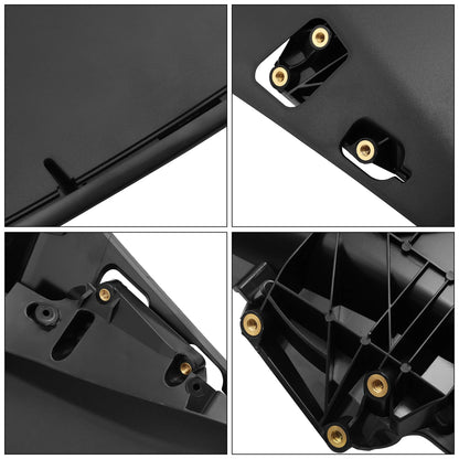 Black Inner Fairing Cover Air Vent Duct Fit For Harley CVO Road Glide 2023-2025