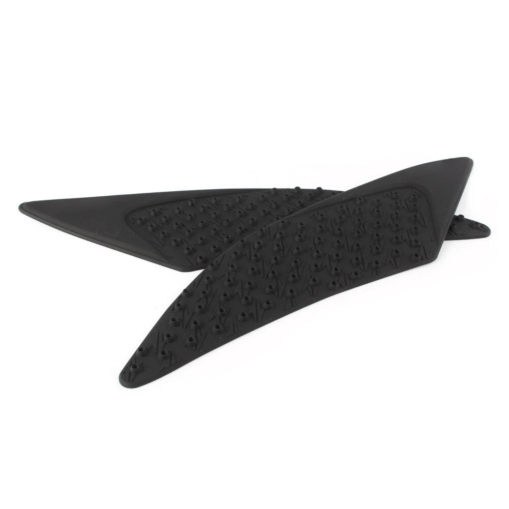 Pair Gas Tank Pad Traction Side Knee Fuel Grip Decal Fit YAMAHA YZF R6 2017-2018