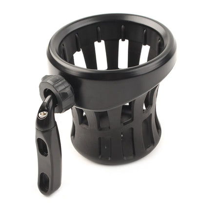Handlebar Cup Holder Drink W/ Mesh Basket Mount Universal Fit Harley Motorcycle