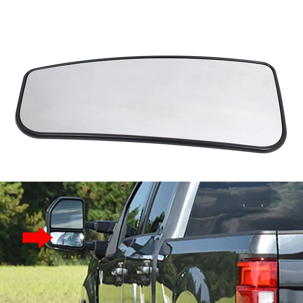 Towing Mirror Glass Lower Mirror Glass Left For Ford F150 F250 F350 F450 F550 L