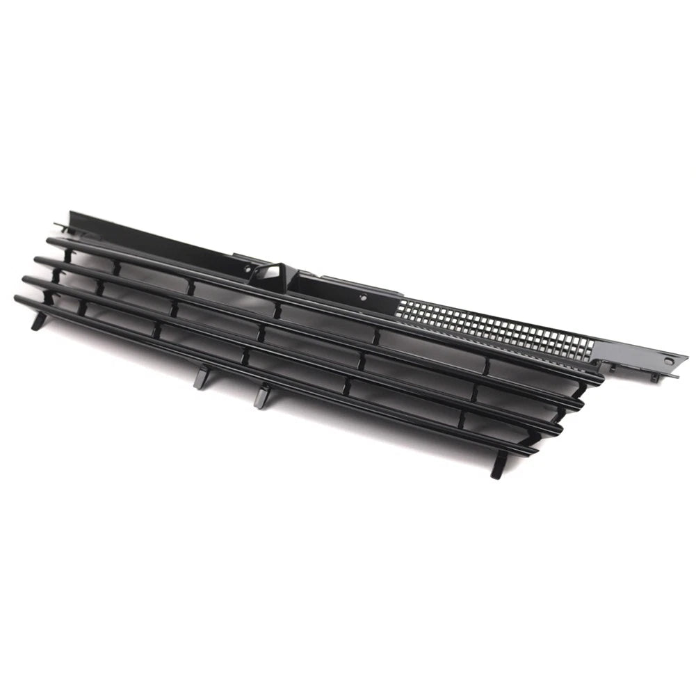 Front Hood Bumper Grille Glossy Black For VW Jetta Bora MK4 1999-2004 2000