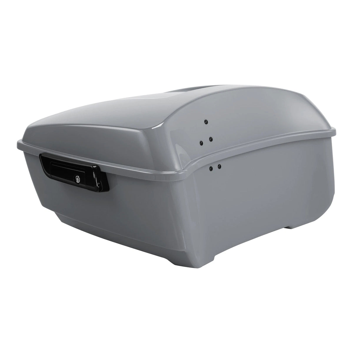 King Trunk Backrest Mount Rack Fit For Harley Electra Glide 14-Up Billiard Gray