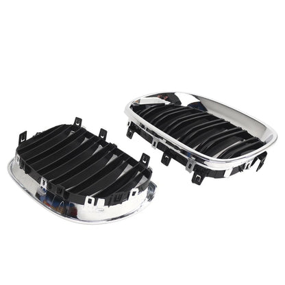 Front Bumper Hood Kidney Grille For BMW 5-Series E60 Sedan E61 Touring 2003-2010