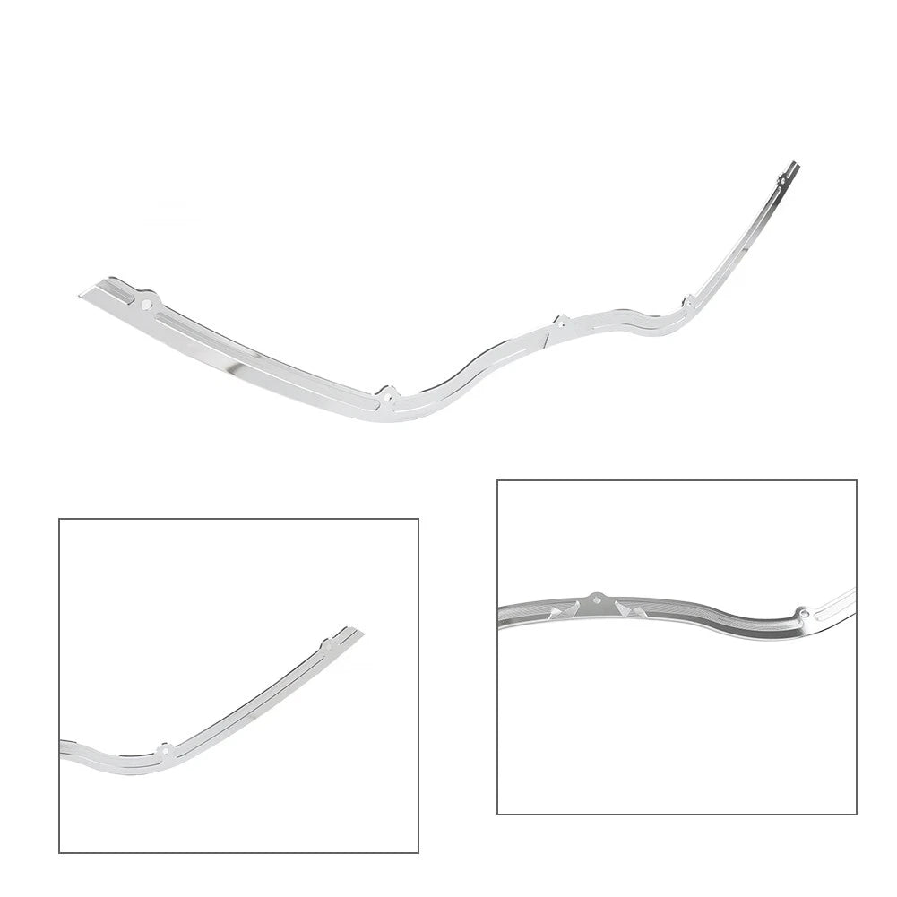 Contrast Cut Windshield Trim Chrome For Harley Road Glide FLTR 1998-2013