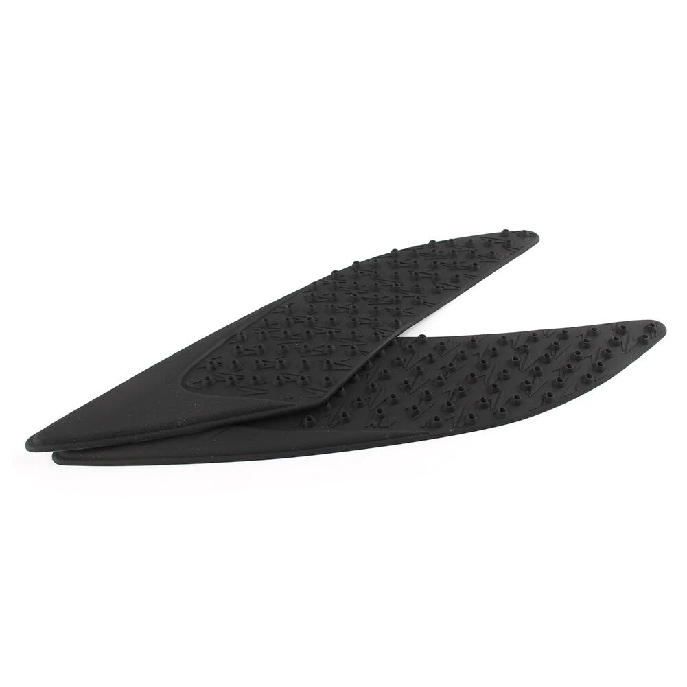 Pair Gas Tank Pad Traction Side Knee Fuel Grip Decal Fit YAMAHA YZF R6 2017-2018