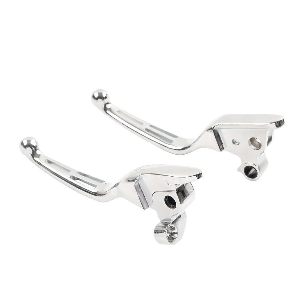 CNC Brake Clutch Hand Levers For Harley Touring Road King Street Glide 2008-2013
