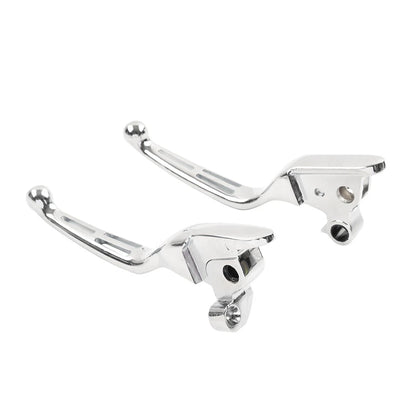 CNC Brake Clutch Hand Levers For Harley Touring Road King Street Glide 2008-2013