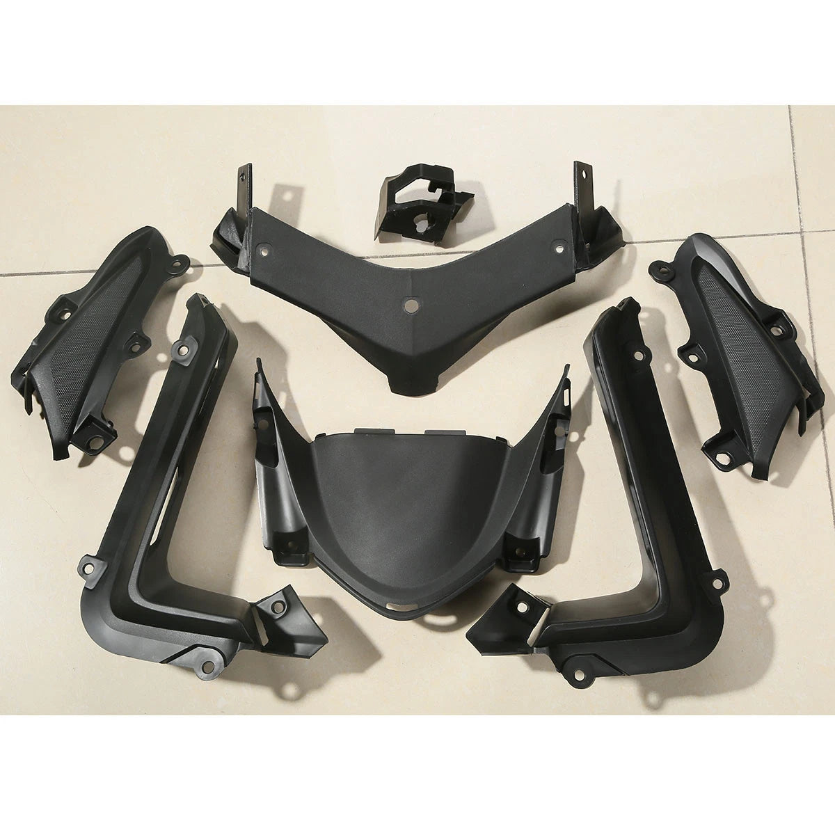 Unpainted Fairing Bodywork Kit &Upper Stay Bracket Fit For Honda CBR500R 2013-15
