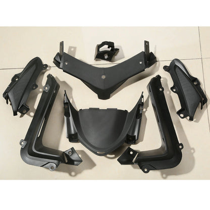Unpainted Fairing Bodywork Kit &Upper Stay Bracket Fit For Honda CBR500R 2013-15