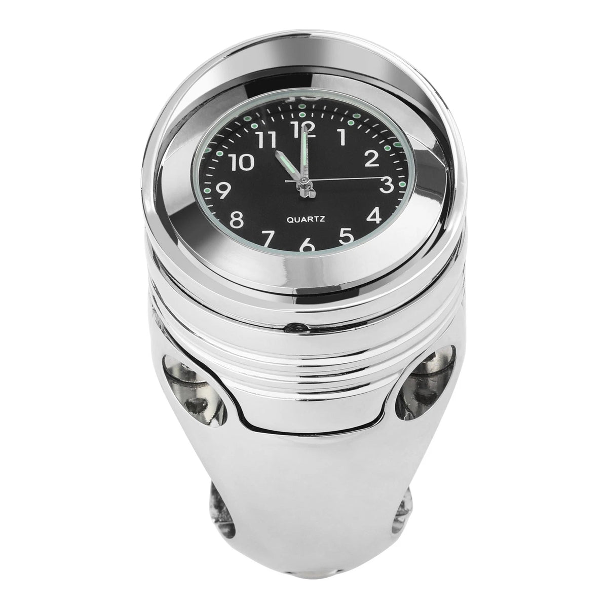 Universal 1 1/4" Front Handlebar Clock Mount For Harley Custom Cruiser Chopper