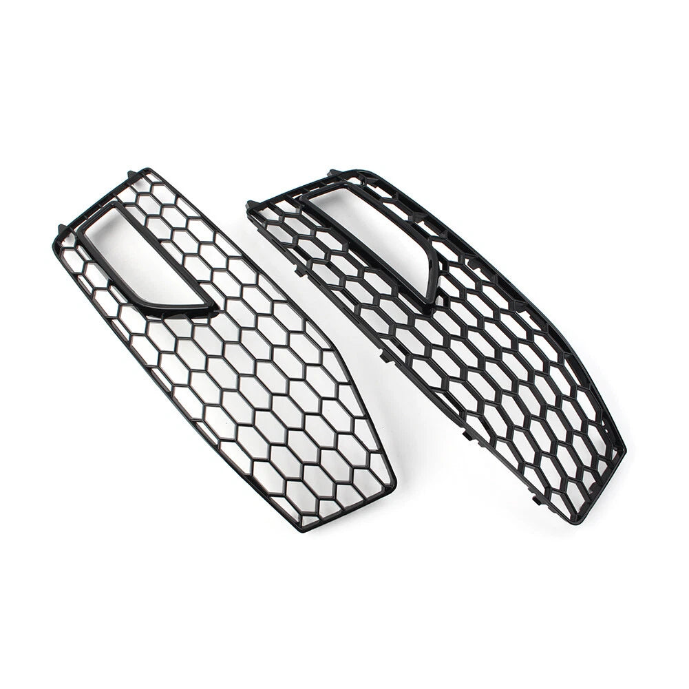 For Audi A4 B8.5 S4 RS4 2013-2015 Front Bumper Grille Cover Honeycomb US