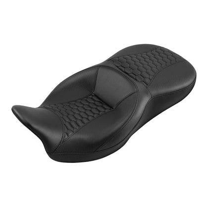 Black Rider Driver & Passenger Seat Fit For Harley Touring Models 2009-2023 2022