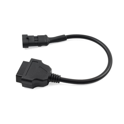 1x Motorcycle 3 pin To 16pin OBD2 Diagnostic Cable Adapter Connector For Cfmoto