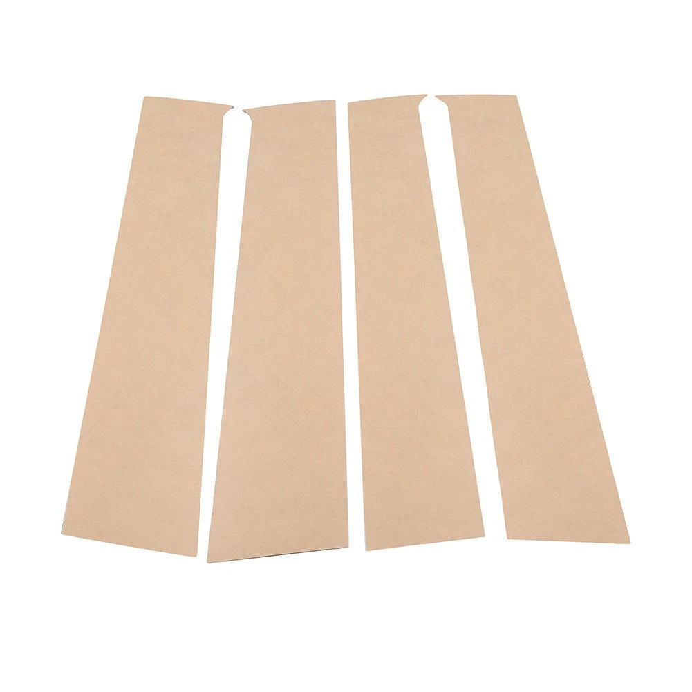 4pcs Pillar Post Set Door Window Cover Trim Kit For Toyota Tundra 2022-2024
