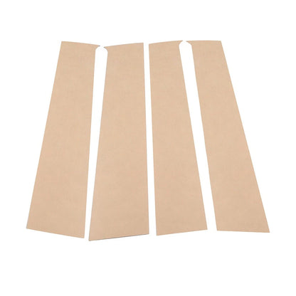 4pcs Pillar Post Set Door Window Cover Trim Kit For Toyota Tundra 2022-2024