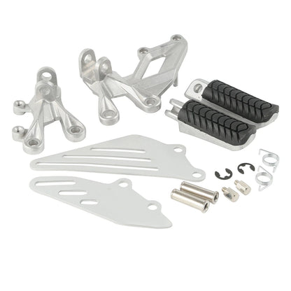 Rider Driver Foot Pegs Bracket Set Fit For Kawasaki Ninja ZZR1400 ZX14R 06-23 US