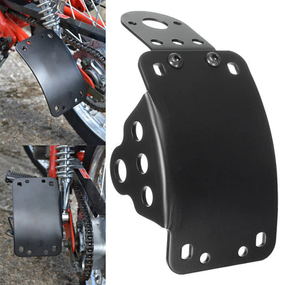 Motorcycle Taillight License Plate Holder Side Mount Bracket For Harley Chopper