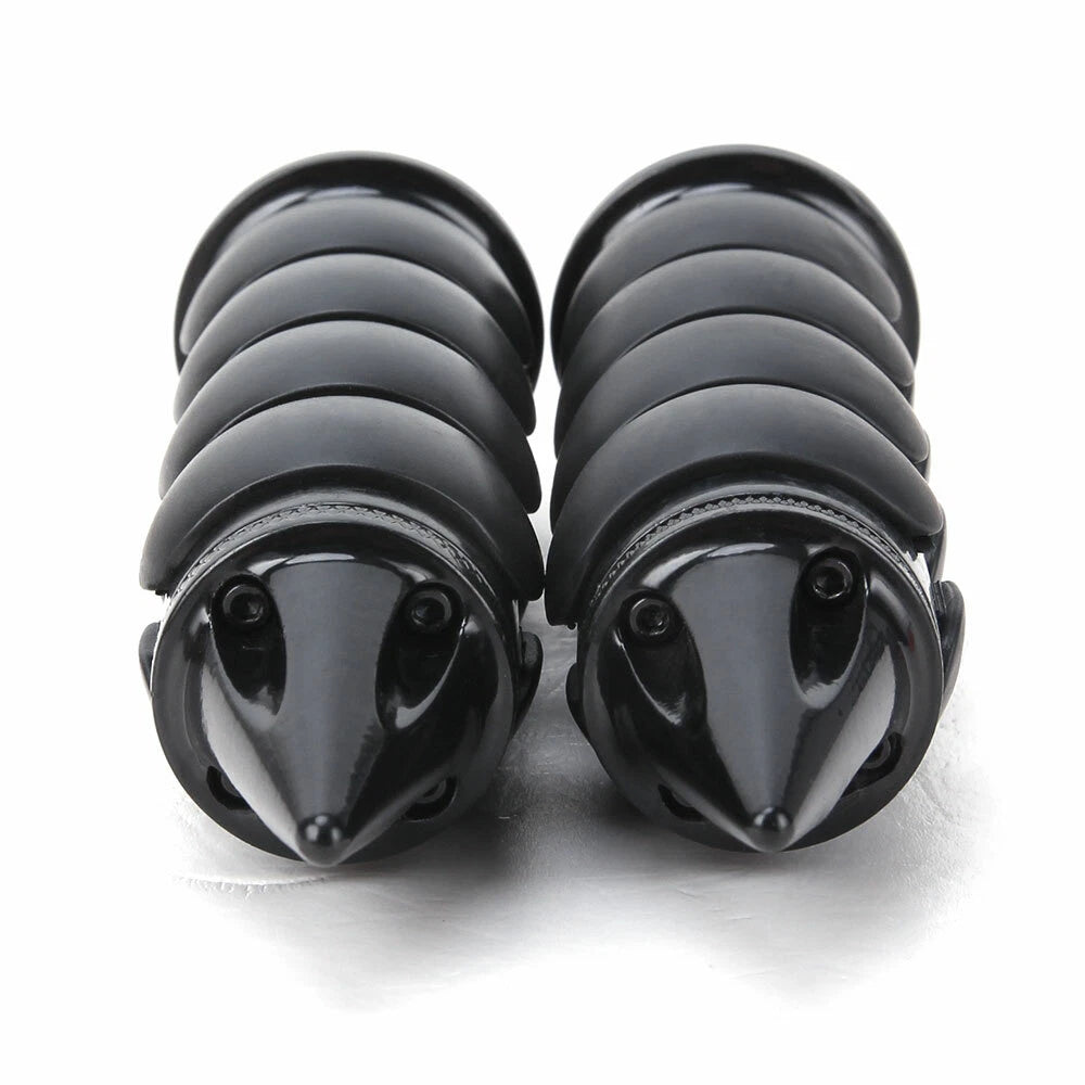 1" Black Handlebar Hand Grips Fit for Harley Dyna Sportster XL 883 1200 Softail