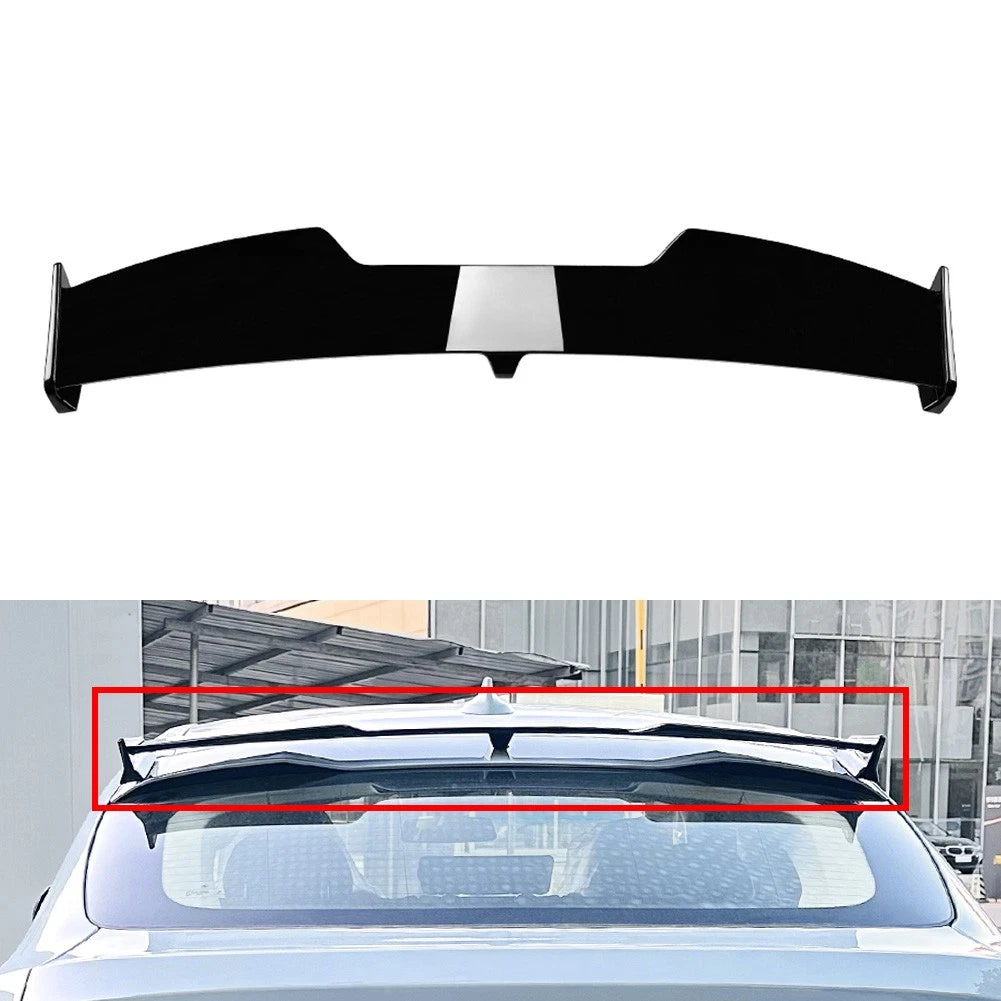 Glossy Black Rear Window Roof Spoiler Wing Lip For BMW X4 G02 2019-2024