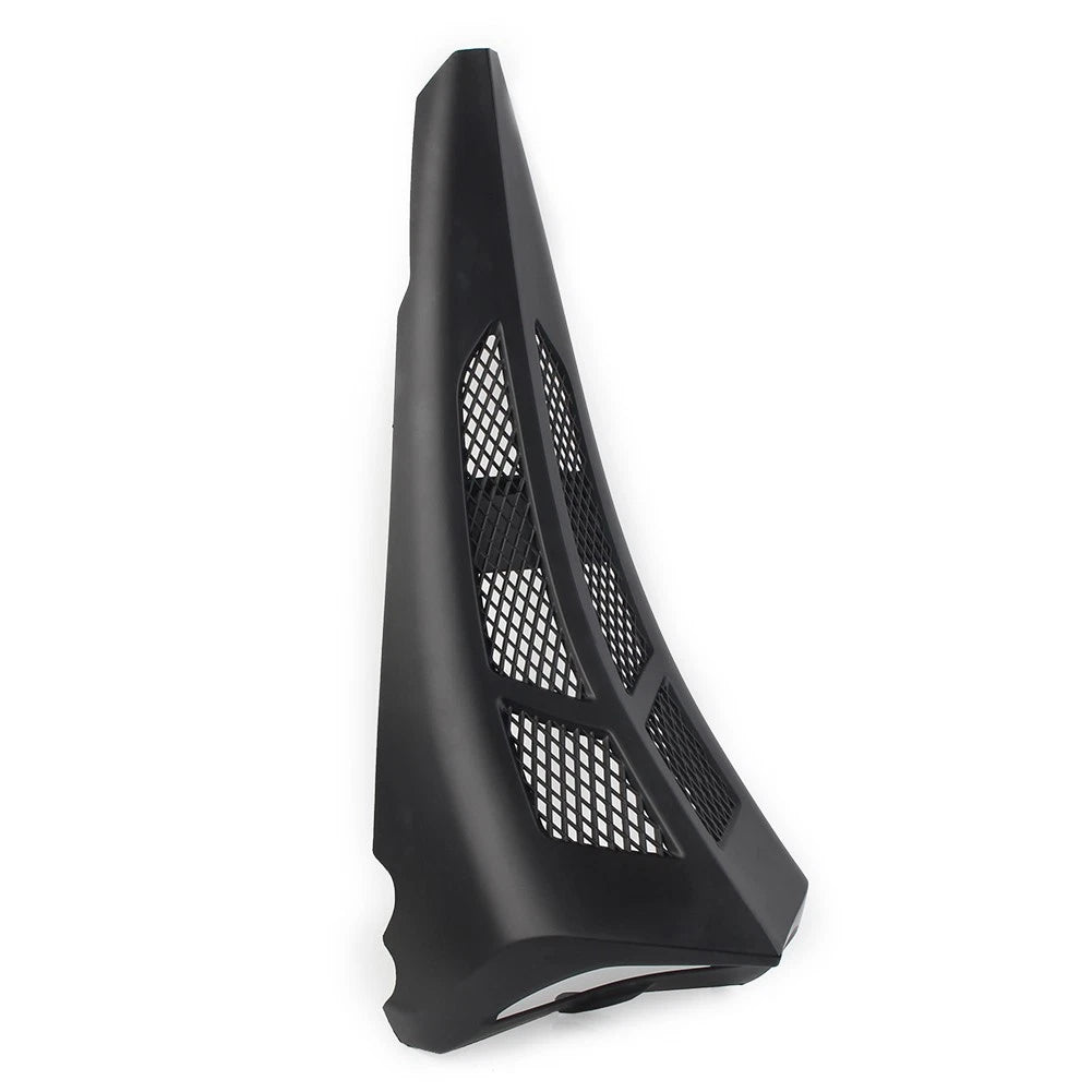 Tall Chin Spoiler Scoop Stretched For Harley Street Road Glide 2014-22 Matte Blk