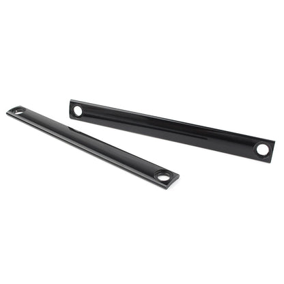 Motorcycle Fork Panel Accent Strips for Harley Davidson FLST 1996-UP Black