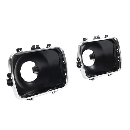 2PCS Headlight Mounting Bucket Kit For Chevrolet Express GMC Cadillac