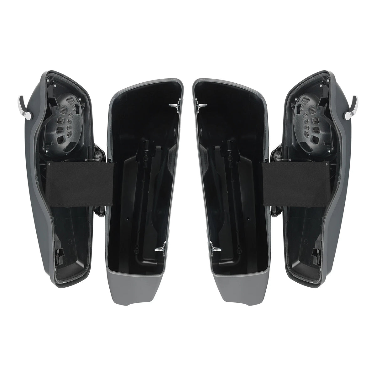 4" Stretched Saddlebags & 5" x 7" Speakers Fit For Harley Road Glide King 14-Up