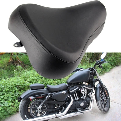Front Driver Rider Solo Seat For Harley Sportster XL 1200 883 72 48 Custom 83-03