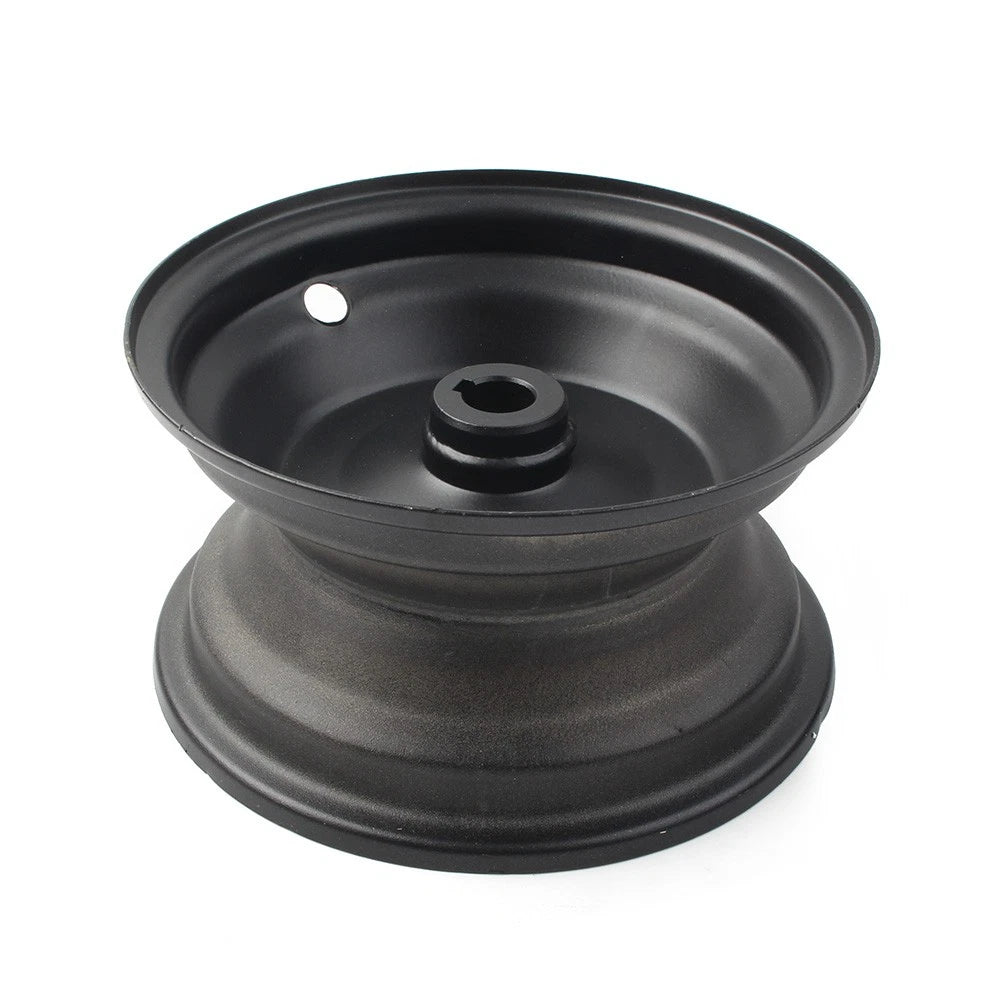 6" 145/70-6 in  Wheel Rim Fit Go Kart Off-Road Dirt Pit Bike Black Motorcycle US