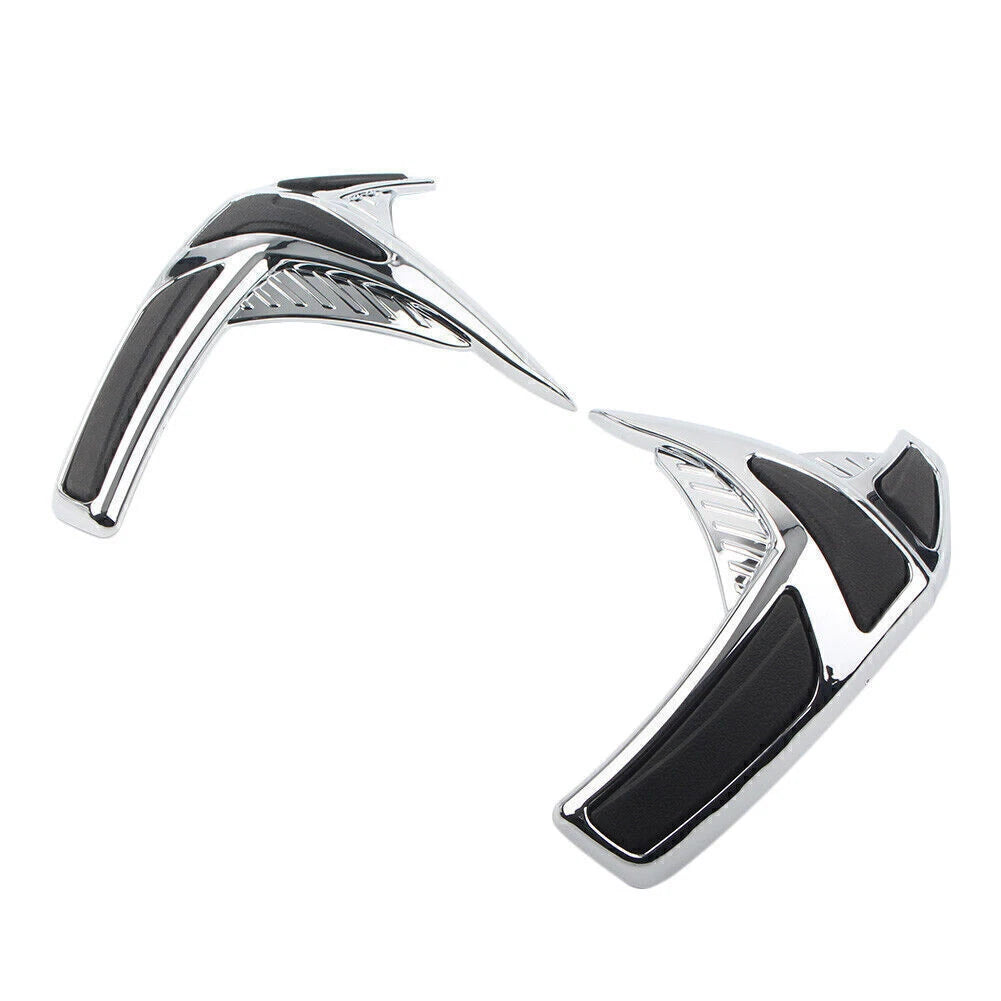 Goldwing Fairing Sddlebag Front Scuff Protectors for Honda GL1800 01-11 Chrome