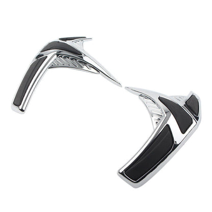 Goldwing Fairing Sddlebag Front Scuff Protectors for Honda GL1800 01-11 Chrome