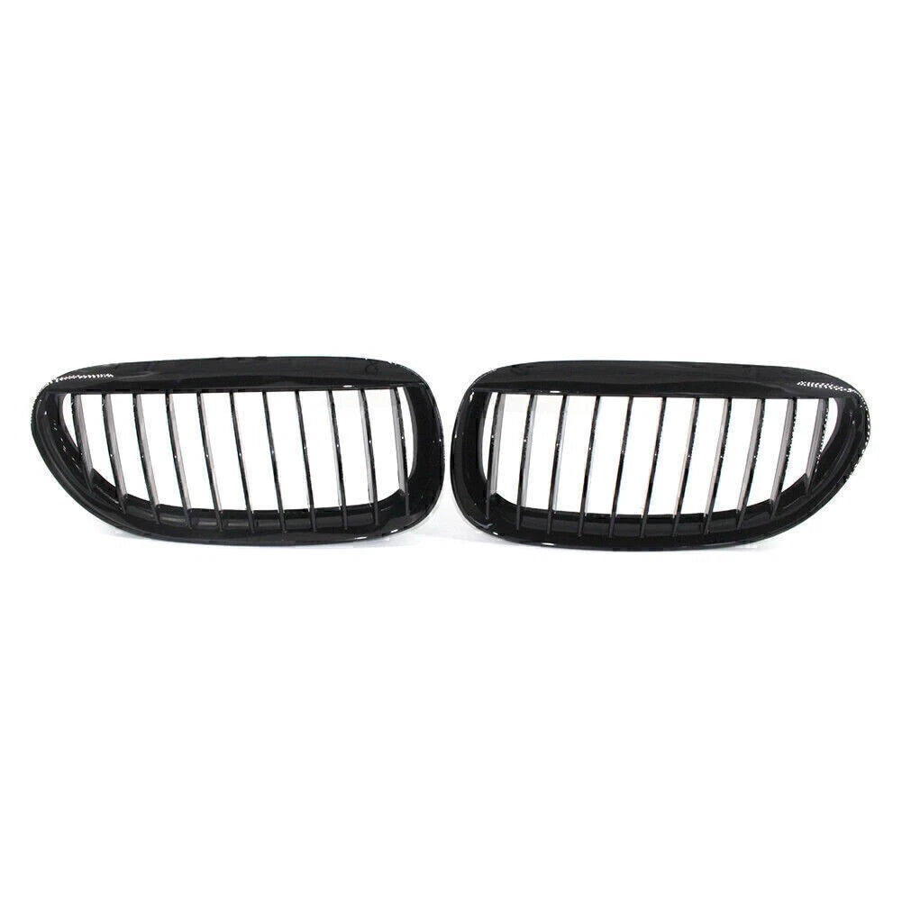 Front Bumper Upper Grill Mesh Grille For BMW E63 Coupe M6 E64 Cabrio M6 Black US